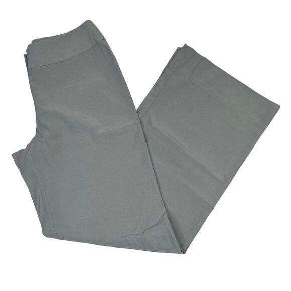 J. Jill Mid Rise Wide Leg Dress pants gray - 8 - Picture 1 of 9